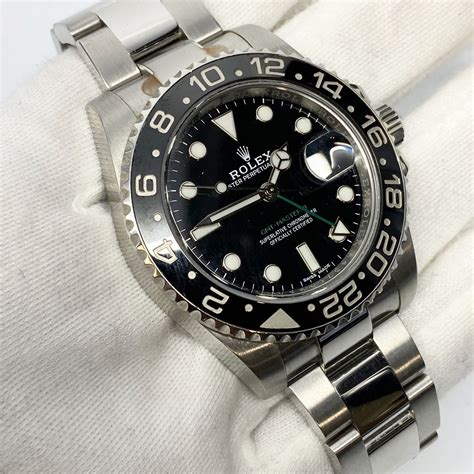 rolex gmt master 2 schwarze lünette|rolex gmt master ii 2022.